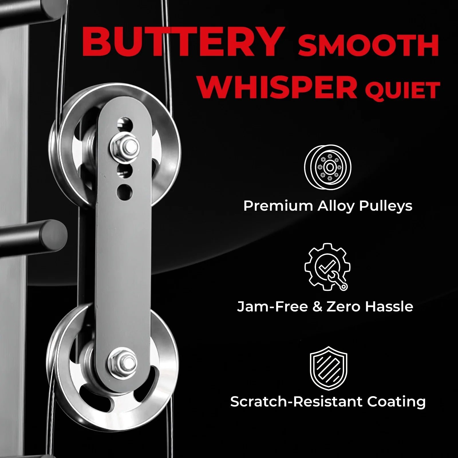 Smith Machine, All-In-One Power Rack Cage with Vertical Leg Press, 2000LBS Power Cage Squat Rack with Smith Bar, Dual Pulley Cable Crossover System for Home Gym with Weight Bench