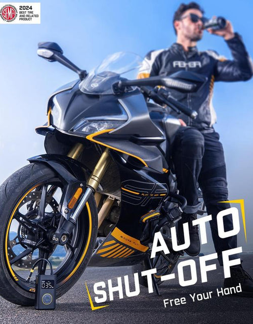 Load image into Gallery viewer, TireMaster Portable Tire Inflator – Smart ON/OFF Hose Design for Effortless Inflation Anywhere
